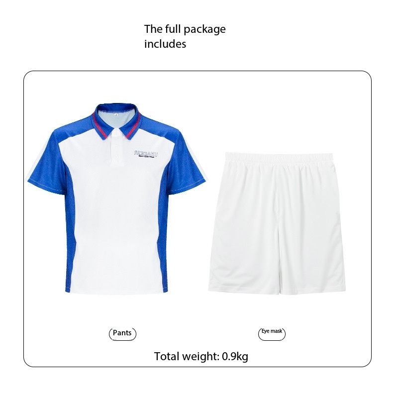 Kostum Cosplay Anime Tenis Ryo - Embroidery Jersey ulasan dan harga